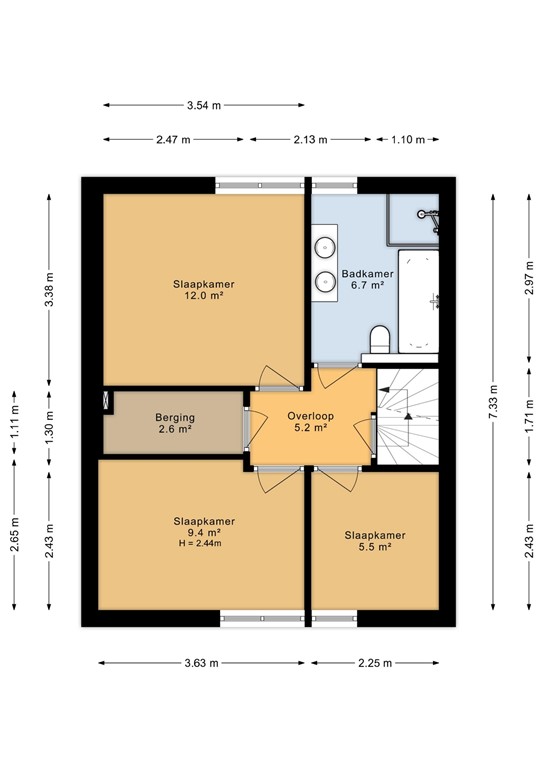 mediumsize floorplan